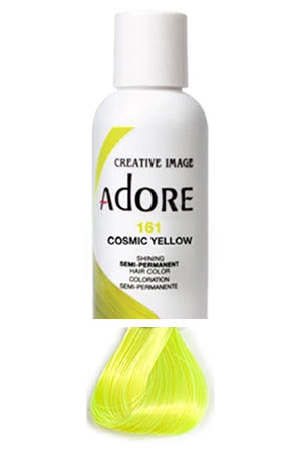 Adore Semi-Permanent Haircolor #161 Cosmic Yellow 4oz