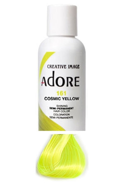 Adore Semi-Permanent Haircolor #161 Cosmic Yellow 4oz