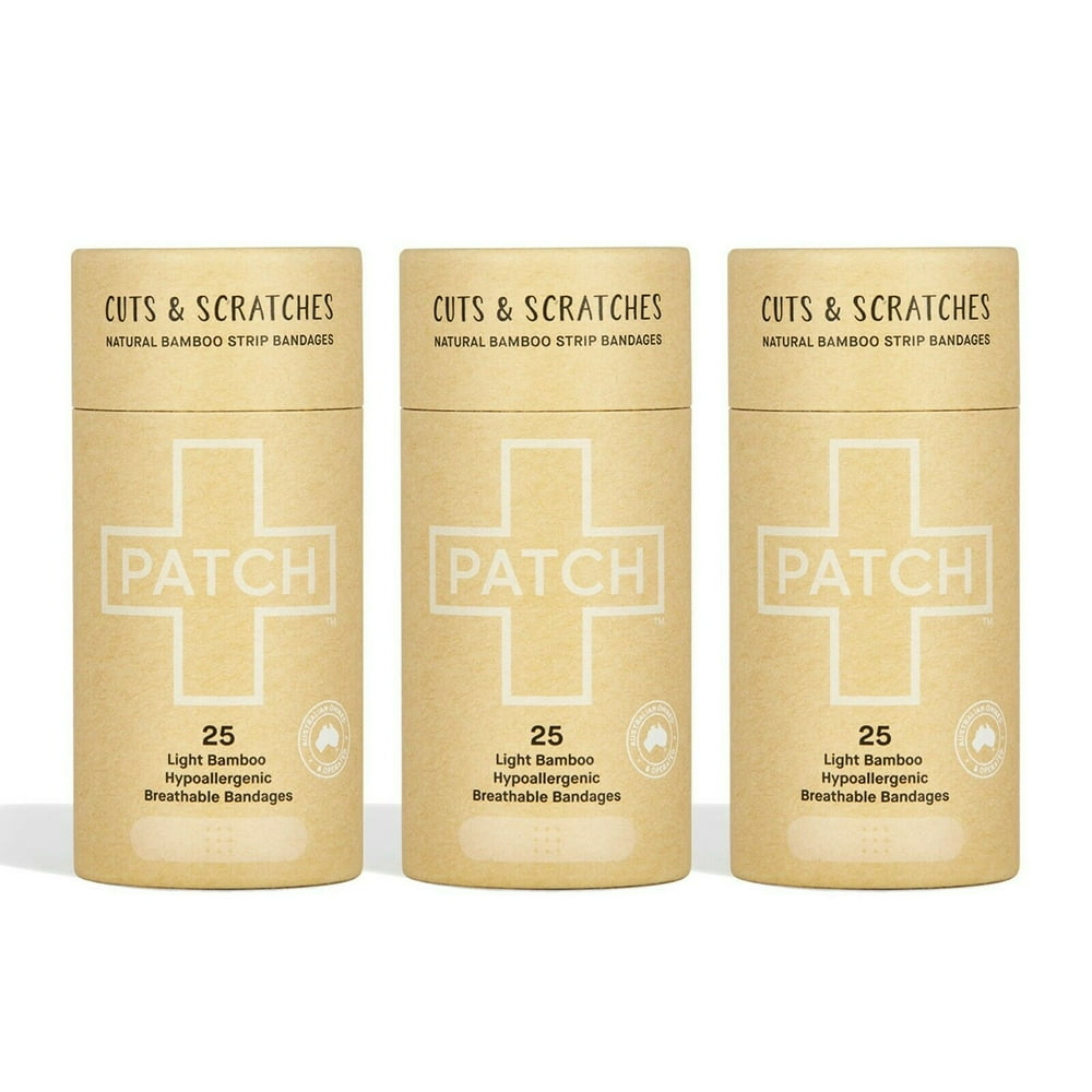 PATCH BANDAGES,NATURAL BAMBOO