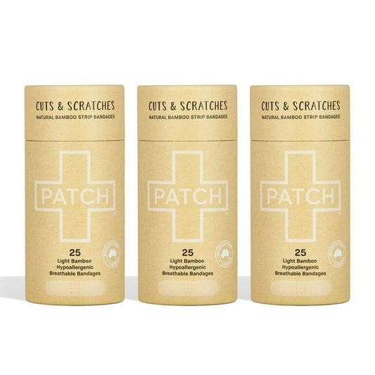 PATCH BANDAGES,NATURAL BAMBOO