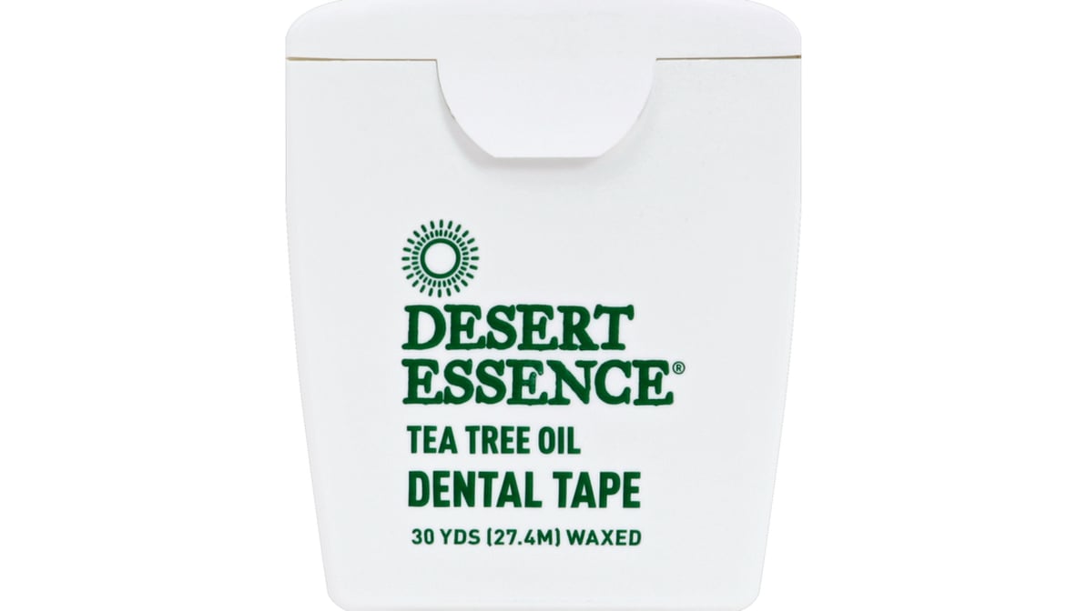 DESERT ESSENCE DENTAL TAPE,TTREE OIL