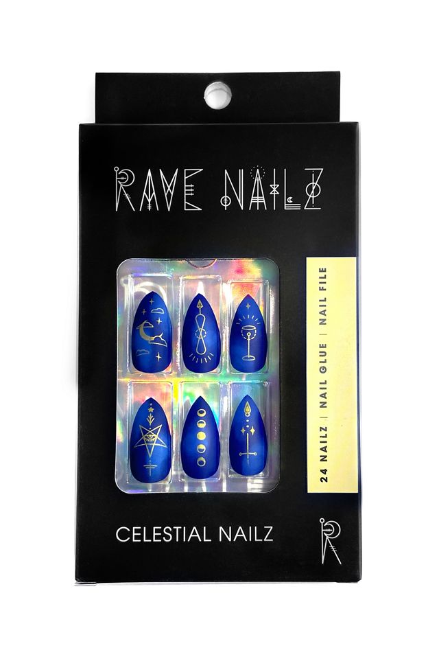 RAVE NAILZ Designer Press On Nails - Well Suited