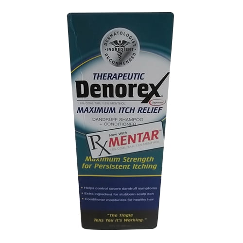 DENOREX MAX ITCH RELIEF SHAMPOO 10 OZ
