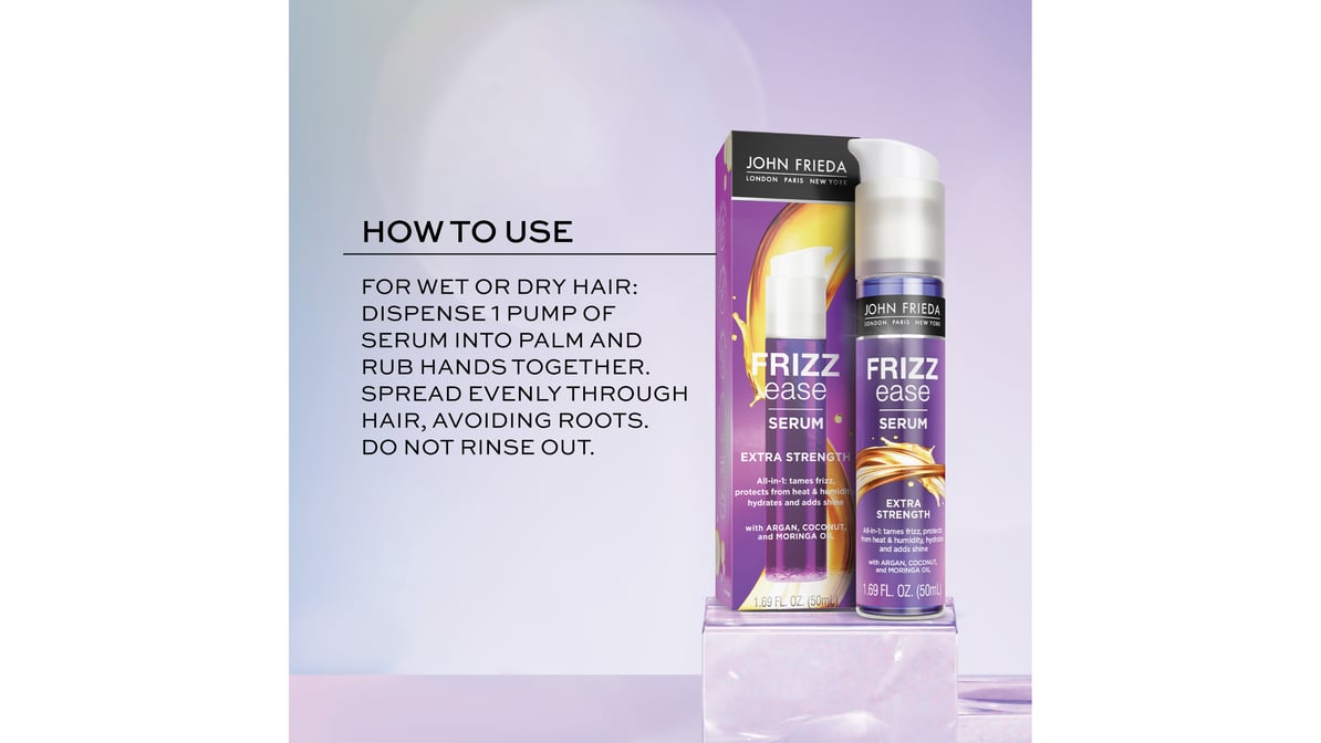 JOHN FRIEDA FRIZZ EASE X/S SERUM 1.69 OZ
