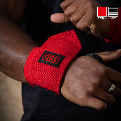 DJ WRIST WRAP SB S/MD BLK DSHP