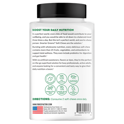 FORCE FACTOR SMARTER GREENS TB 90