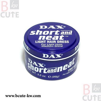 Dax Short & Neat Light Hair Dress 3.5oz
