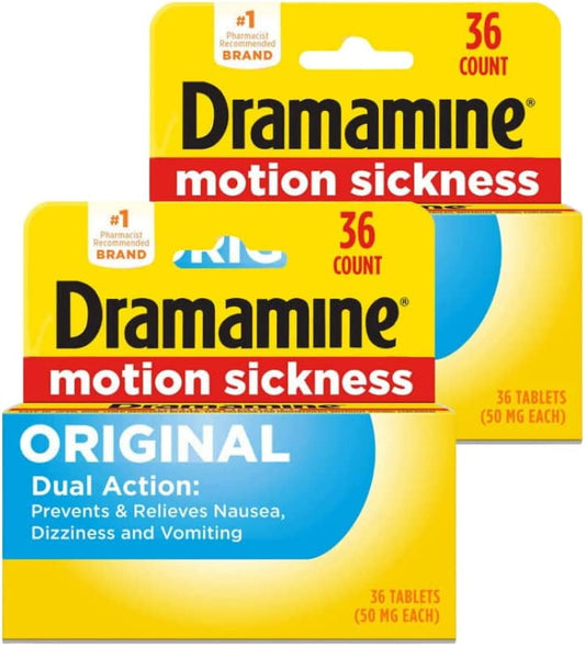 DRAMAMINE TB 50MG 36