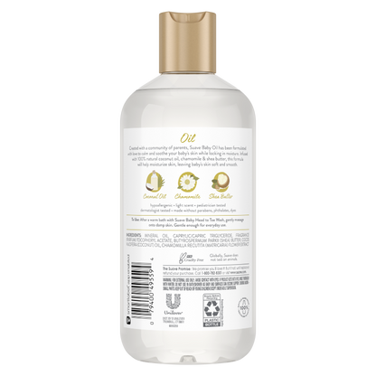 Suave Baby Oil 12oz .