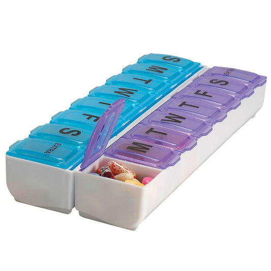 PILL ORGANIZER 2X W/SLV