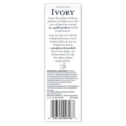 Ivory Bar Soap Original Scent 2 Count 6.34oz