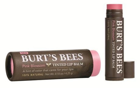 Burt's Bees Tinted Lip Balm - Pink Blossom