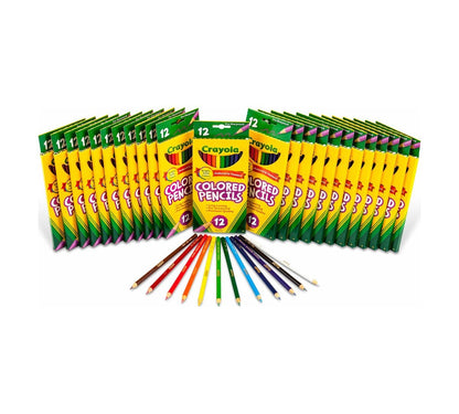 Crayola Long Colored Pencils, 12 count