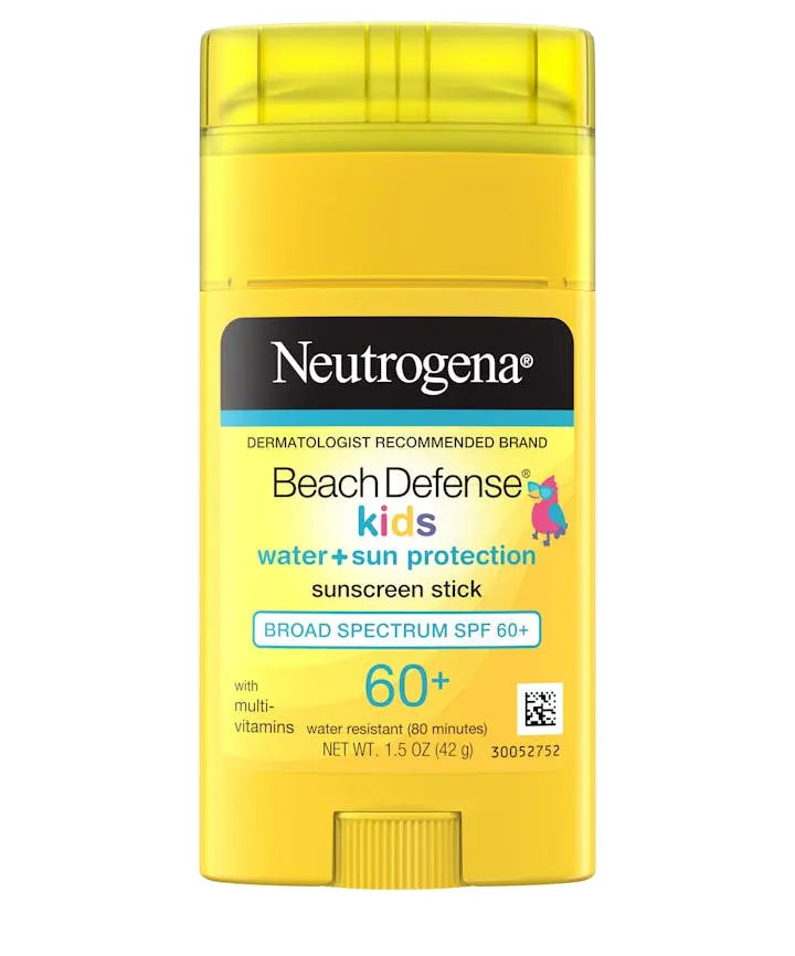 Neutrogena Beach Defense Kids Spf#60+ Sunscreen Stick 1.5oz