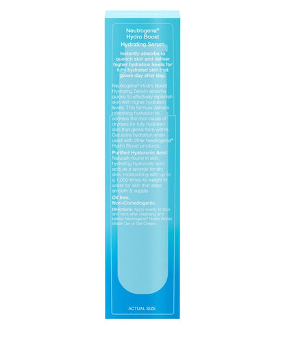 Neutrogena Hydro Boost Hydrating Serum 1oz