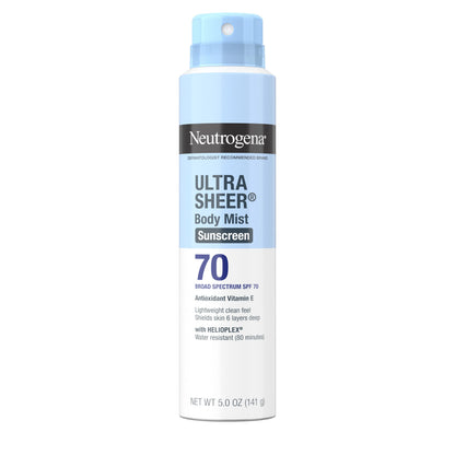 Neutrogena Ultra Sheer Spf#45 Dry Touch Lotion Twin Pack 3oz