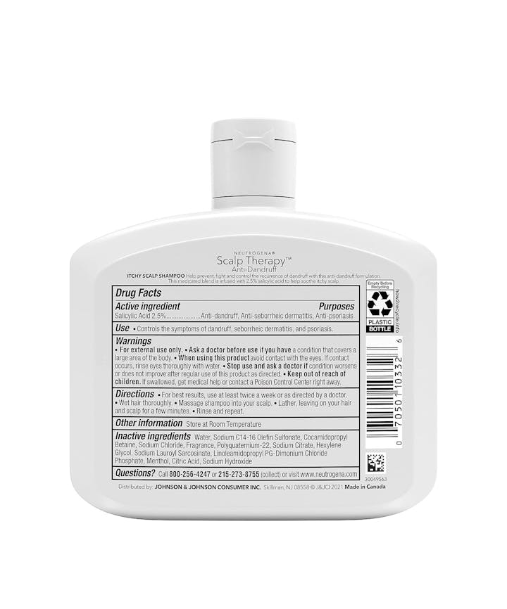Neutrogena Shampoo Scalp Therapy Itchy Scalp 12oz