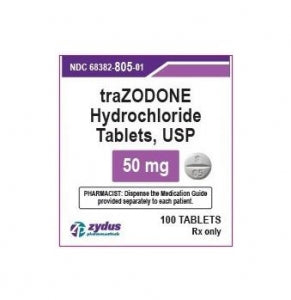 TRAZODONE TB 100MG 500