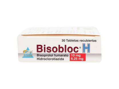 BISOPROLOL/HCTZ TB 10-6.25MG 30UU