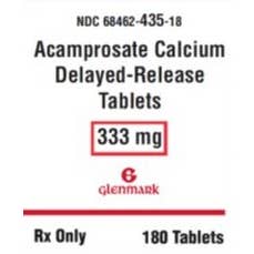ACAMPROSATE CALC TB 333MG 180 DR