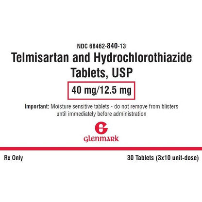 TELMISARTAN/HCTZ TB 80-12.5MG 30