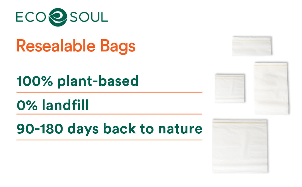 ECO SOUL TRSH BAGS,13 GL,CMPSTBLE