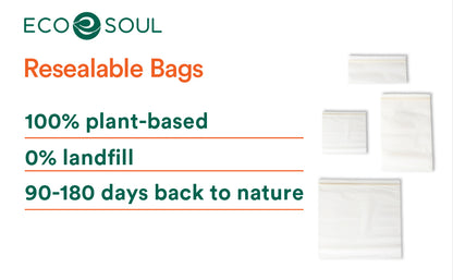 ECO SOUL TRSH BAGS,13 GL,CMPSTBLE