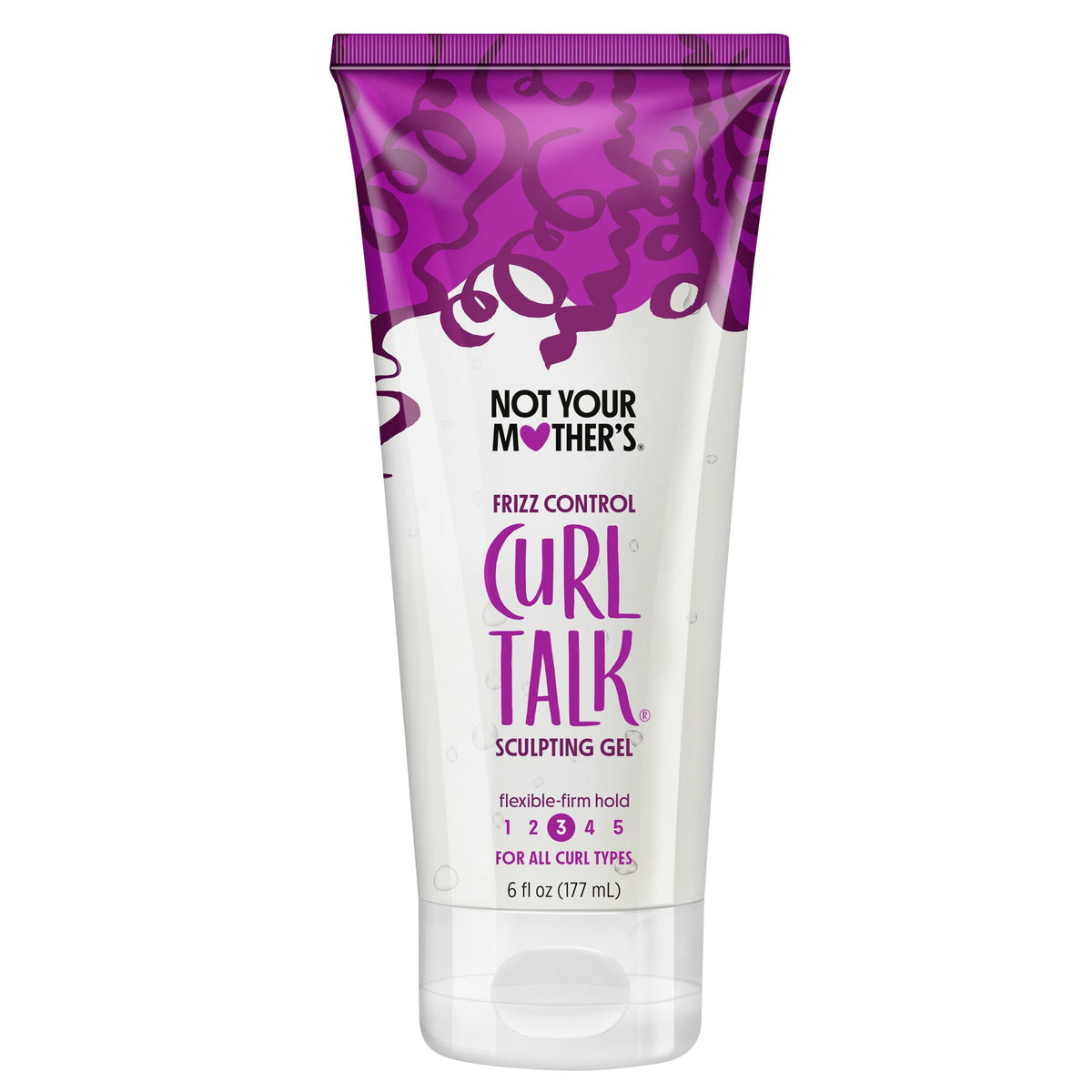 Not Your Mothers Curl Talk Sculpting Gel 6oz Frizz Contrl