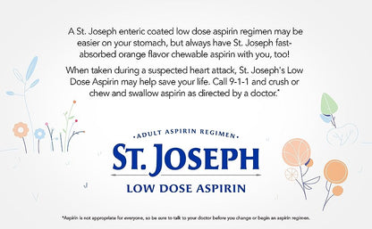 ST JOSEPH ASPIRIN CW 81MG 3X36