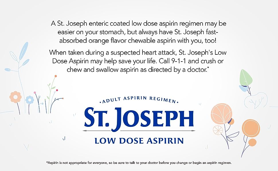 ST JOSEPH ASPIRIN 81MG EC TABLET 36CT