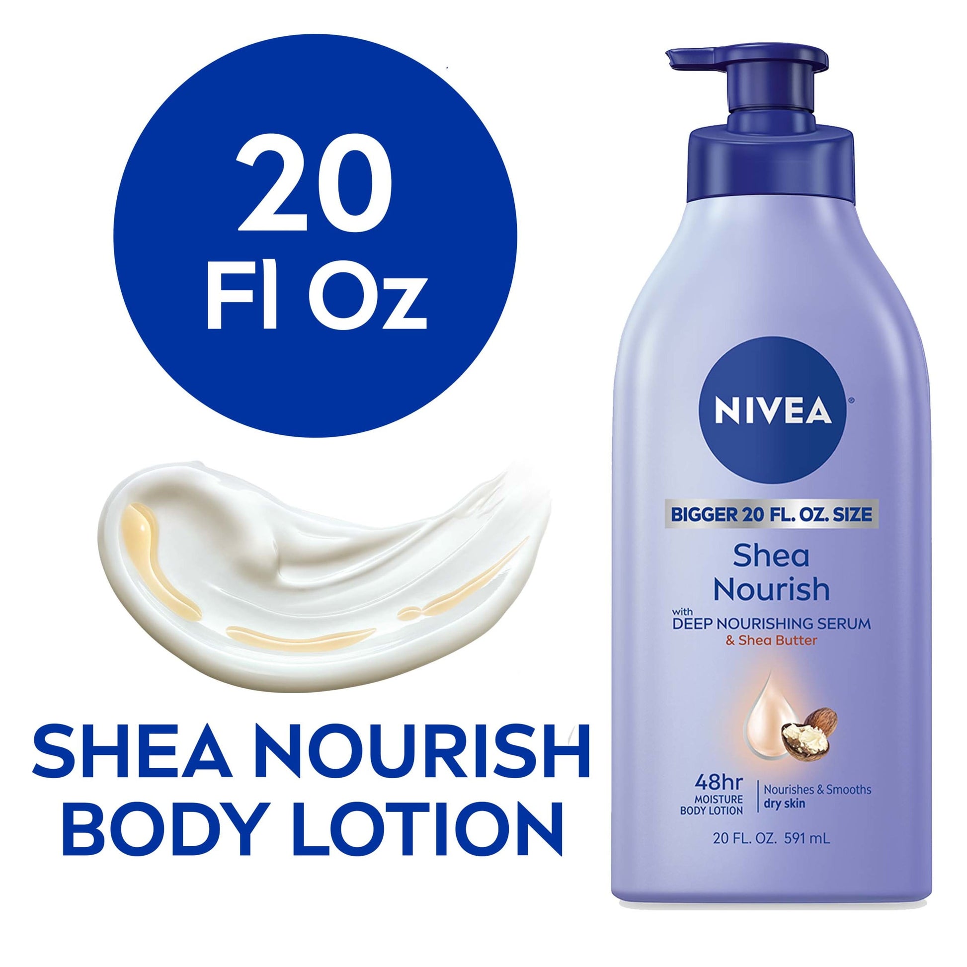 Nivea Lotion Shea Nourish 2.5oz (15in)
