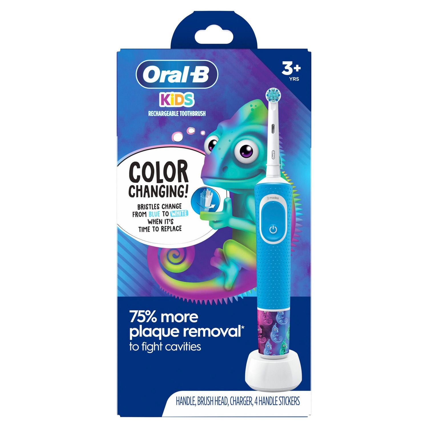 Oral-B Toothbrush Kids X-Soft Battery Powered Color Changing