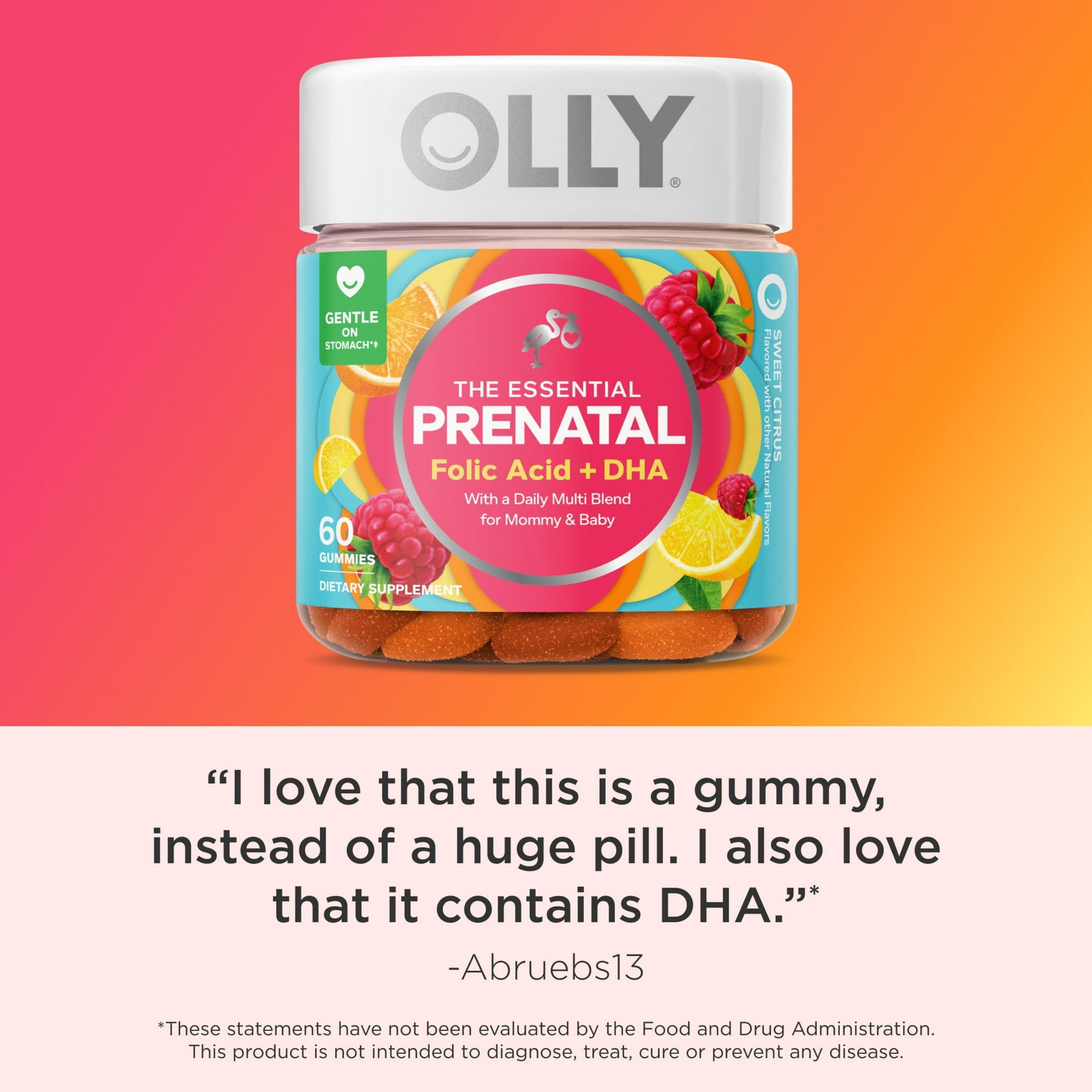 OLLY PRENATAL CW  60 CTS