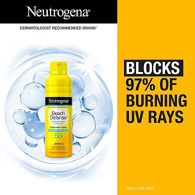 Neutrogena Beach Defense Spf#50 Spray 6.5oz