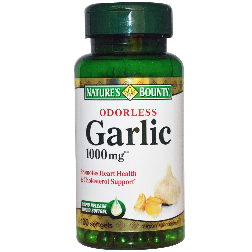 NB GARLIC GC 1000MG 100 ODRLS SFG