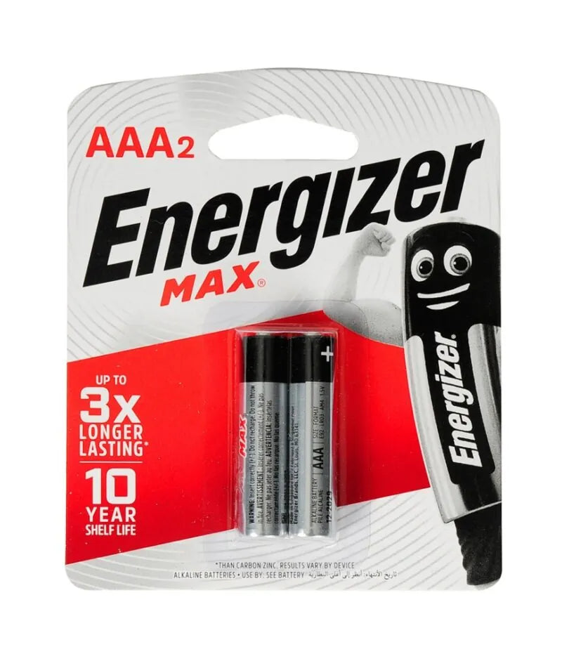 BATTERY EVR ALK AAA 2 E92BP2