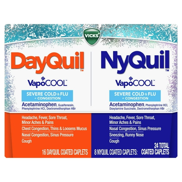 VICKS DAYQUIL NYQUIL PK 16 C/F