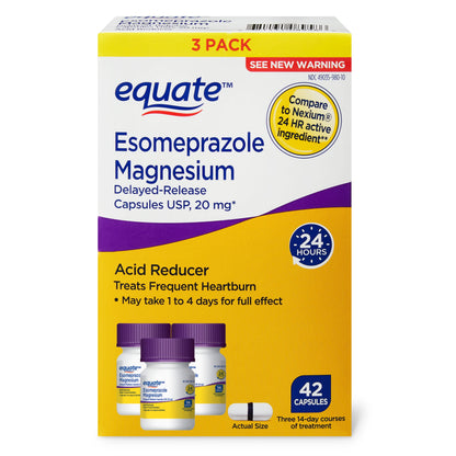 GNP ESOMEPRAZOLE MAG CAPS 20MG 24HR 42CT