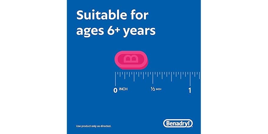 BENADRYL ULTRATAB 48CT