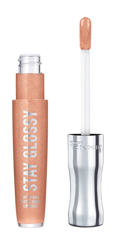 Rimmel Stay Glossy Lip Gloss in 160 Stay My Rose