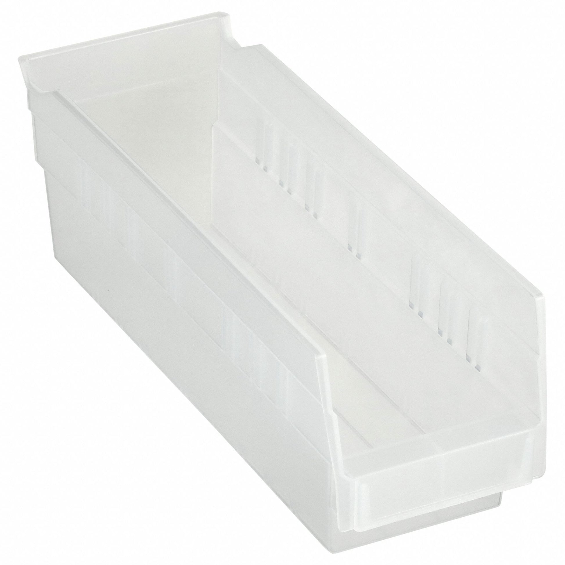 CLEAR ECONOMY SHELF BIN QSB101CL DS