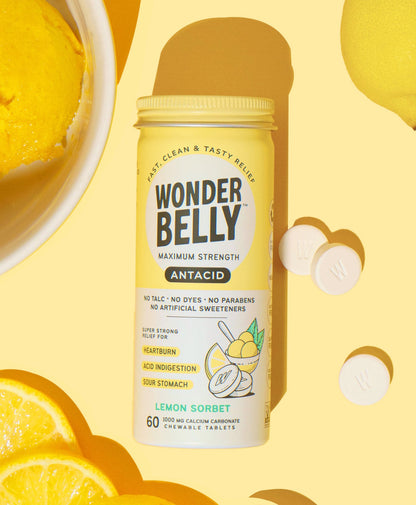 WONDER BELLY ANTACID,LEMON SORBET