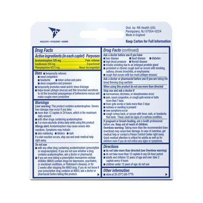 MUCINEX SINUS-MAX TB 20 CPLT
