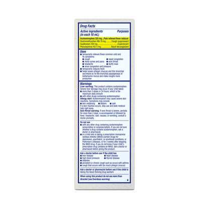 MUCINEX CHILD FREE FROM CGH & MC LIQ 4OZ
