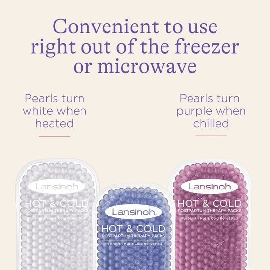 LANSINOH HOT COLD POSTPARTUM PACK 2CT