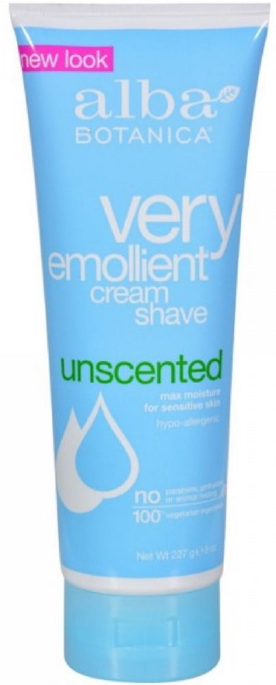ALBA BOTANICA CREAM SHAVE,UNSCENTED