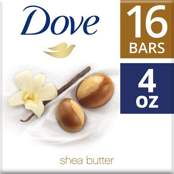 DOVE SHEABUTTER LQ24OZ WVAN/BRNSG