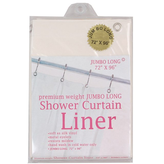 Royal Crest Shower Curtain Liner - Bone