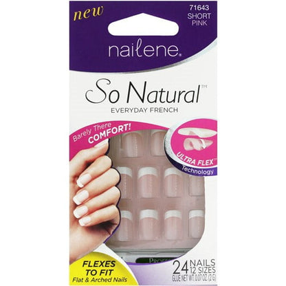 NAILENE SO NATURAL SHORT PINK