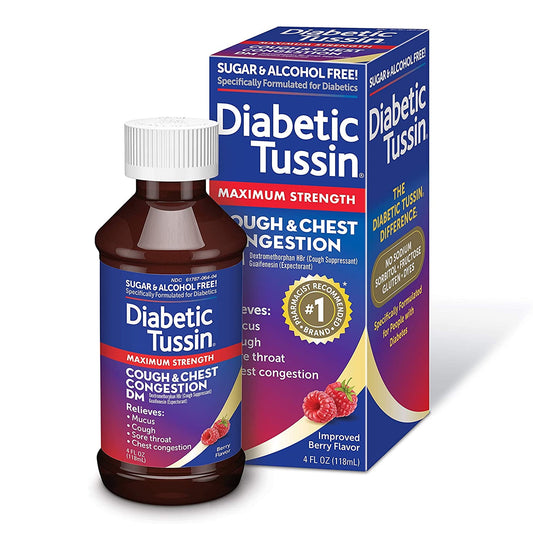 DIABETIC TUSSIN NITE COLD FLU 4OZ